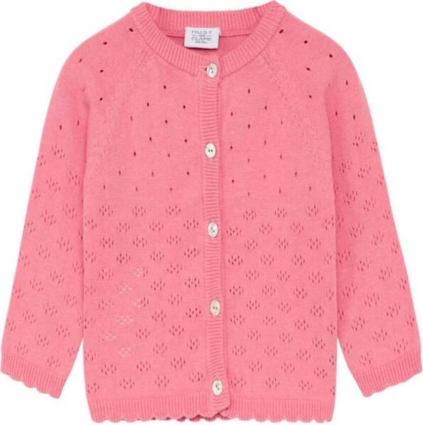 Hust & Claire Cillja Cardigan Til Baby Og Barn, Flamingo