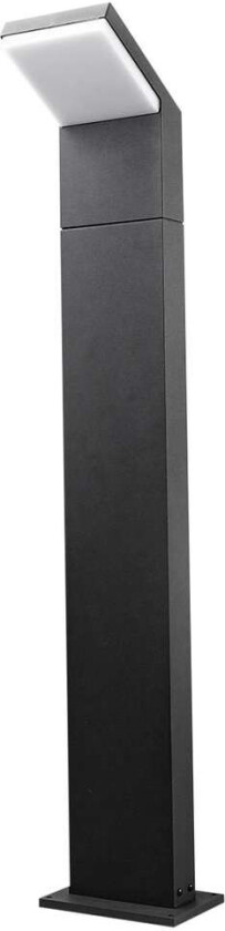 Yolena - LED-pullertlampe i grafittgrått, 100 cm