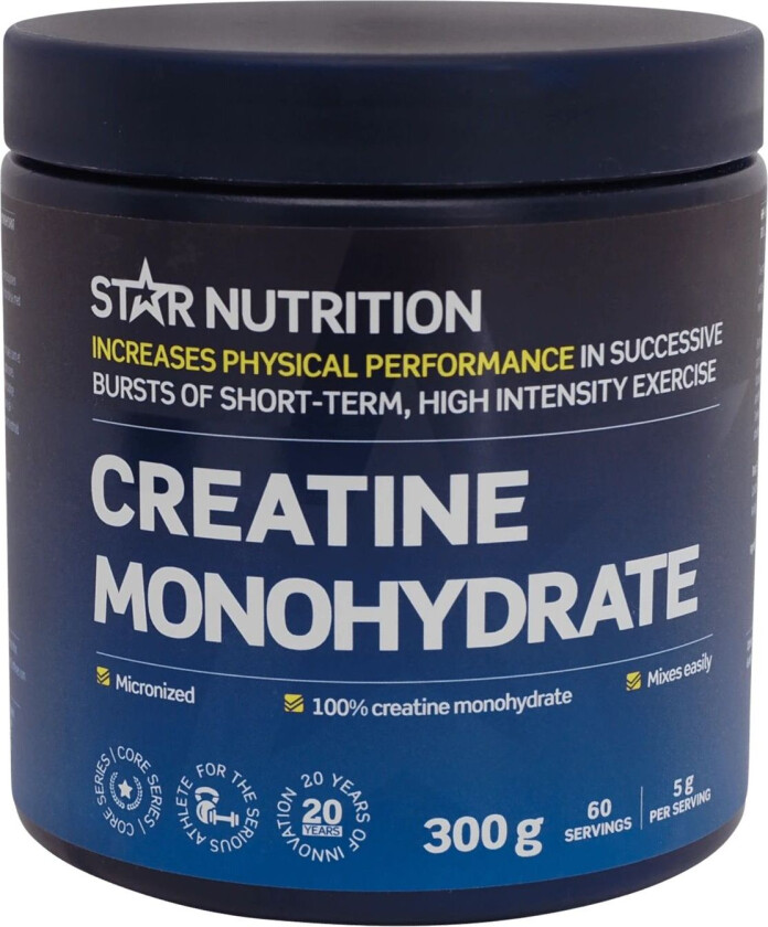 Bilde av Star Nutrition Creatine Monohydrate 300 g, kreatin STD