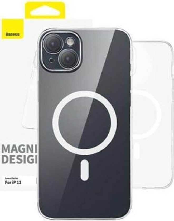 Magnetic Phone Case for iP 13 OS-Lucent Series (Clear)