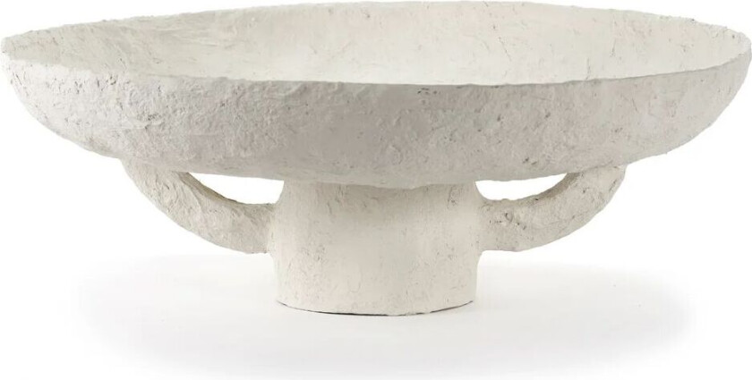 Earth fat Ø45 cm White