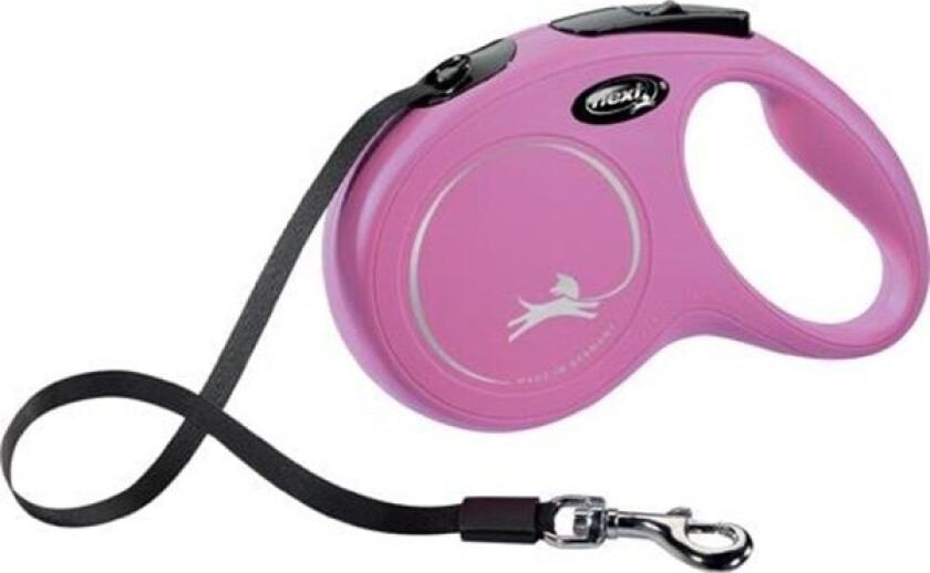 New Classic Hundebånd Rosa Medium - 5m
