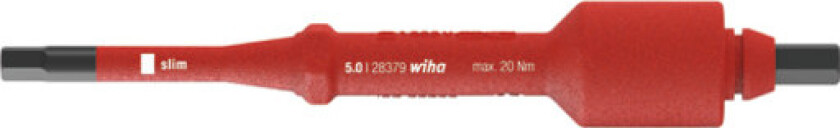 1000 V bits for moment T-nøkkel, unbrakonøkkel 6 mm