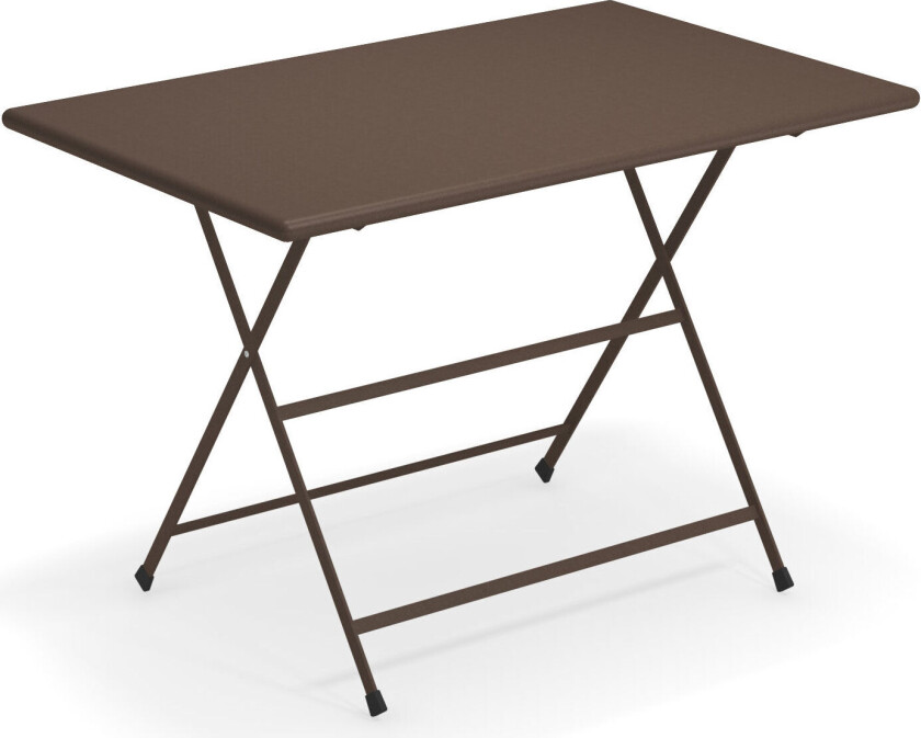 EMU Arc En Ciel Folding Table 110 Cm, Indian Brown