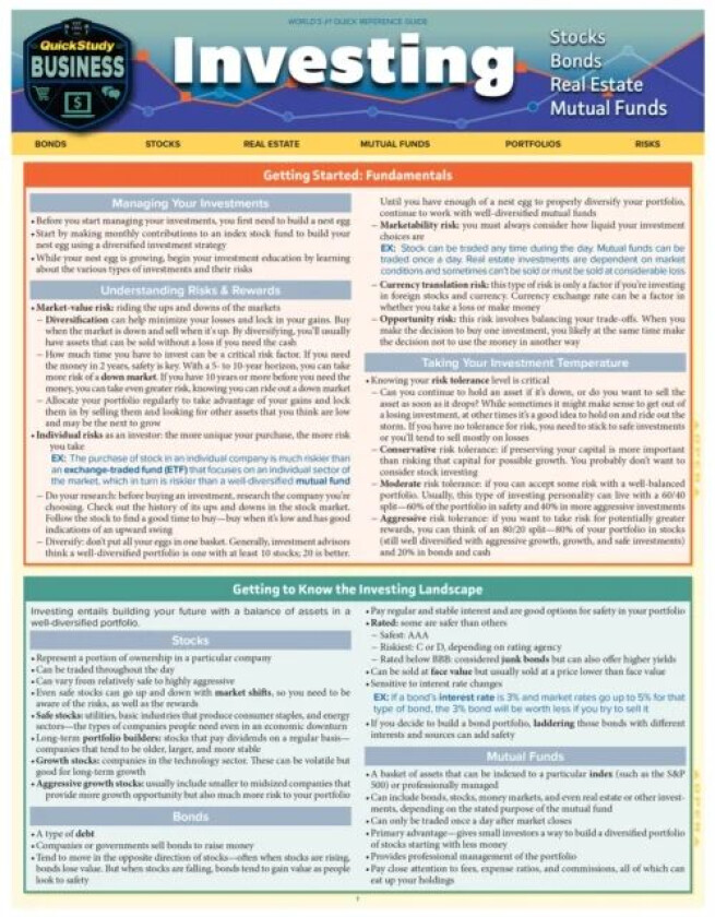 Investing av Lita Epstein