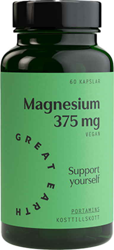 Super Magnesium 375 mg, 60 kapsler