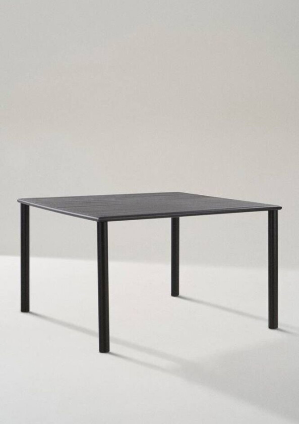 spisebord 120x120 cm Matt svart grantham matt svart