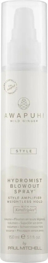 Awapuhi Wild Ginger HydroMist Blowout Spray 150ml
