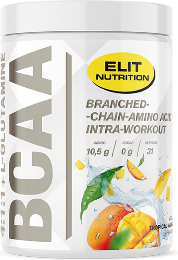 ELIT BCAA 4:1:1 + L-glutamine, 400 g