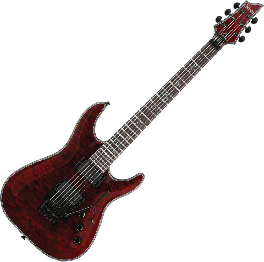 Schecter Hellraiser C-1 FR Electric Guitar Black Cherry