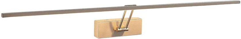 Thibaud LED-bildelampe, nikkel 83,4 cm