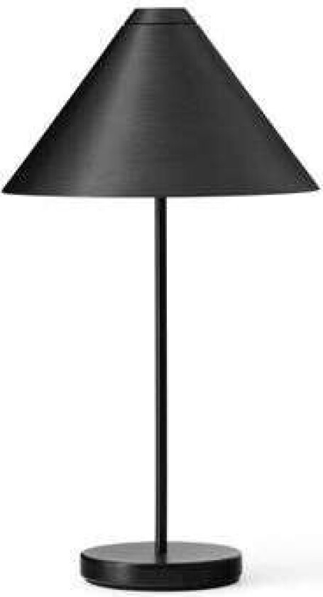 Brolly Portable Table Lamp Steel Black