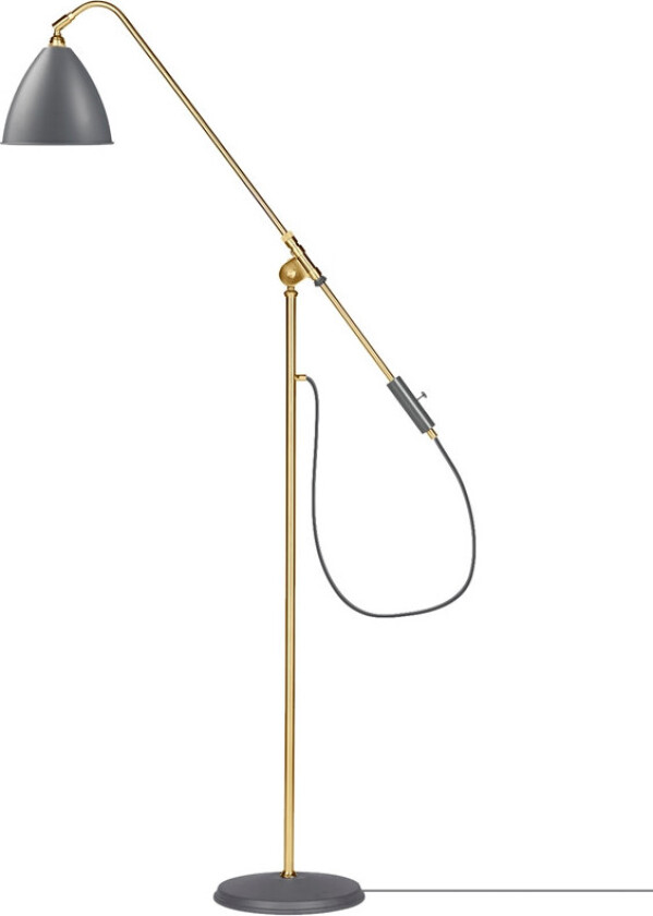 BL4 Grey Semi Matt/Brass