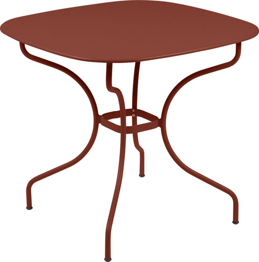 Opéra+ Carronde Table 82 X 82, Red Ochre
