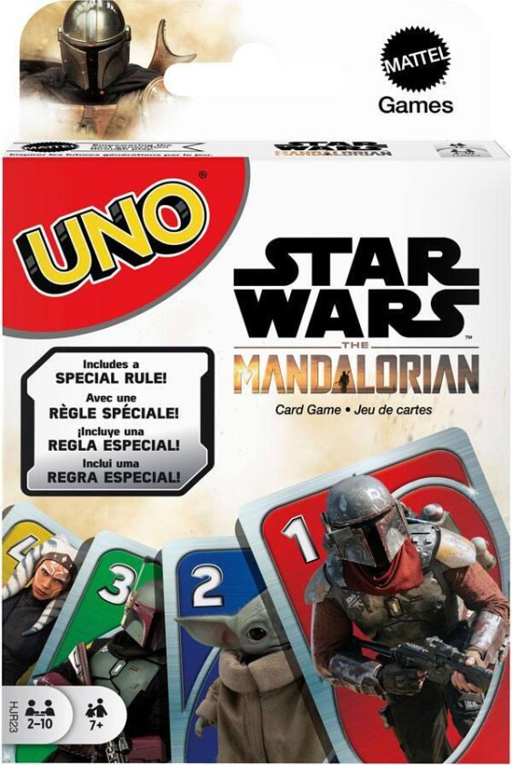 Star Wars: The Mandalorian UNO-kortspill