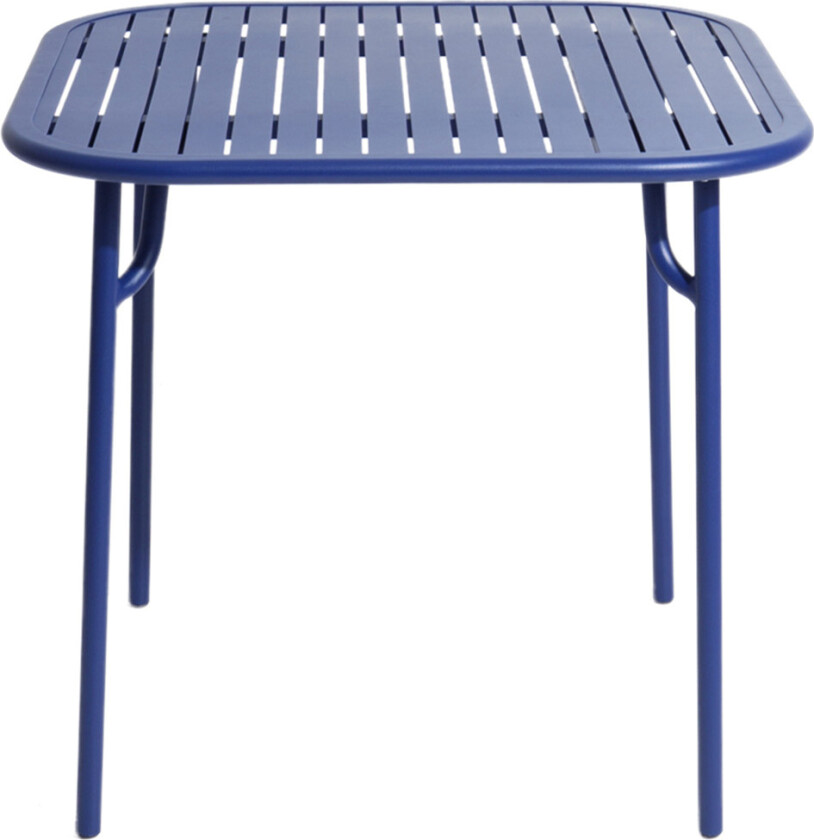 Week-End, Square Table, Blue
