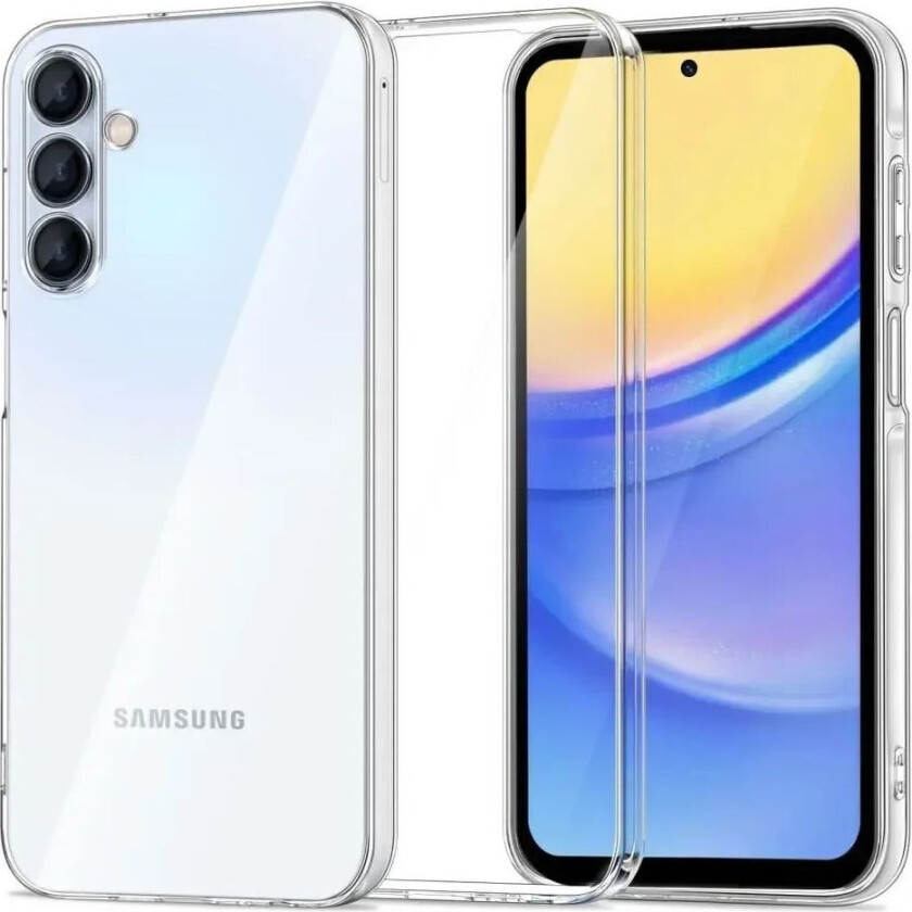 Samsung Galaxy A35 (5G) Tech-Protect Flexair+ Fleksibelt Plast Deksel - Gjennomsiktig