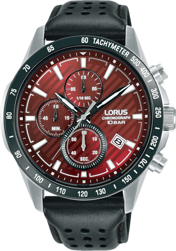 Mens Chronograph RM305JX9 - Kvarts - Sølv - Herreklokker - Skinn - Mineral
