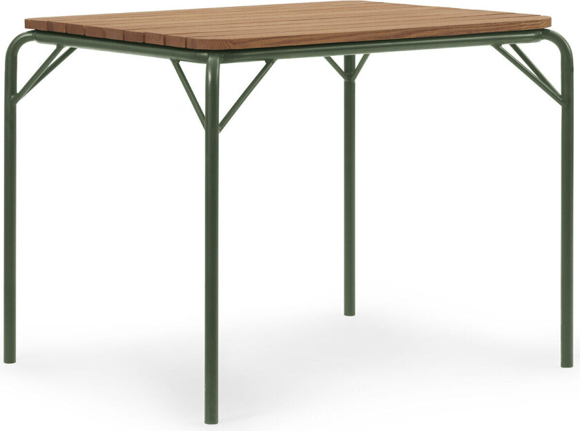 Vig Table 90 X 80 Cm Robinia - Dark Green
