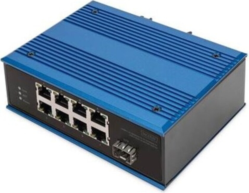 - switch - industrial - 8 ports - unmanaged