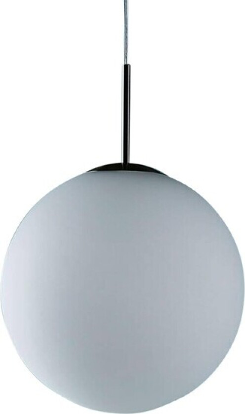 Kule-hengelampe Marike av opalglass, 35 cm