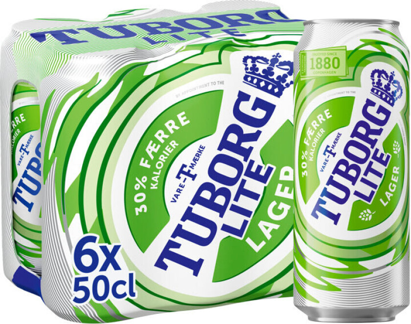Bilde av Tuborg Lite 0,5lx6 boks
