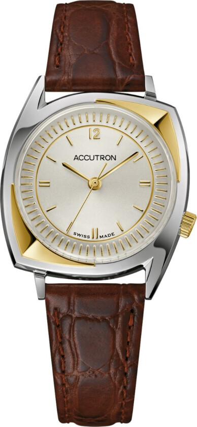 Accutron Legacy 203 Limited 2SW8A001 - Automatisk - Gull - Herreklokker - Skinn - Safir
