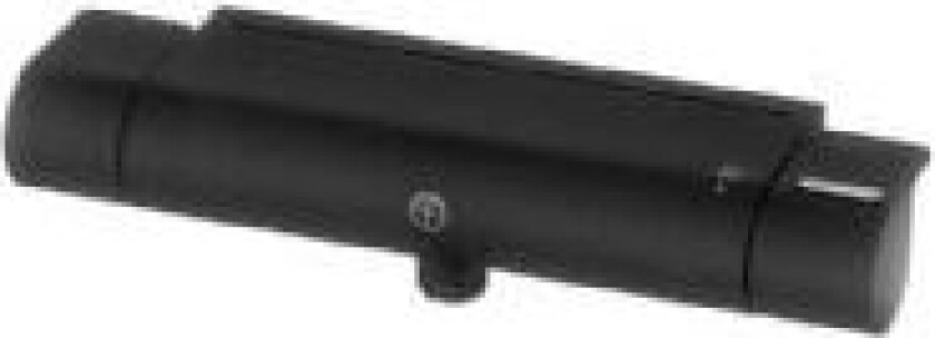 Estetic termostatarmatur med 1/2 afgang - mat sort