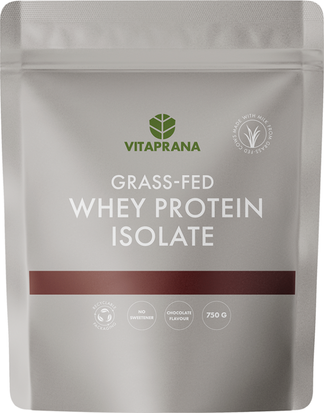 Whey protein isolate, Grass fed, 750 g