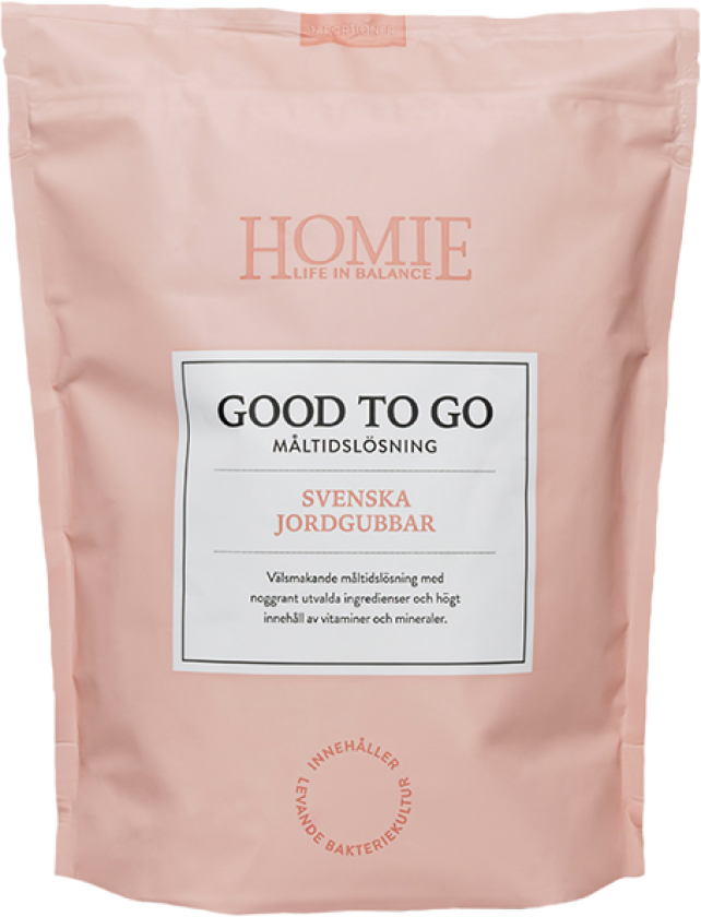 Homie Good To Go Svenska Jordgubbar 600 g