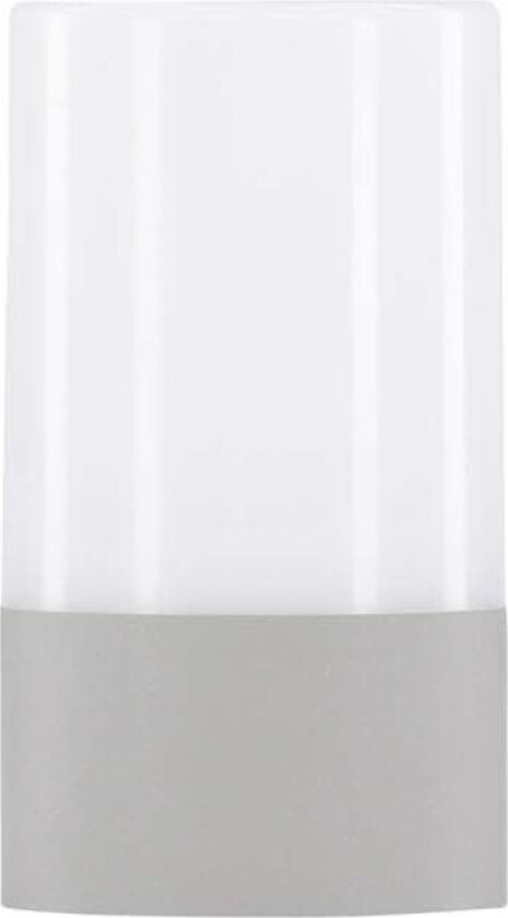 Tubu bordlampe LED utendørs grå.