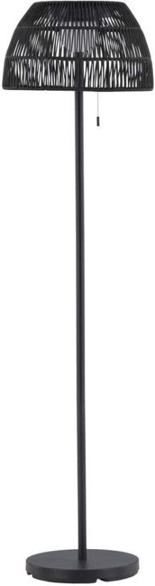Mabis gulvlampe LED utendørs svart.