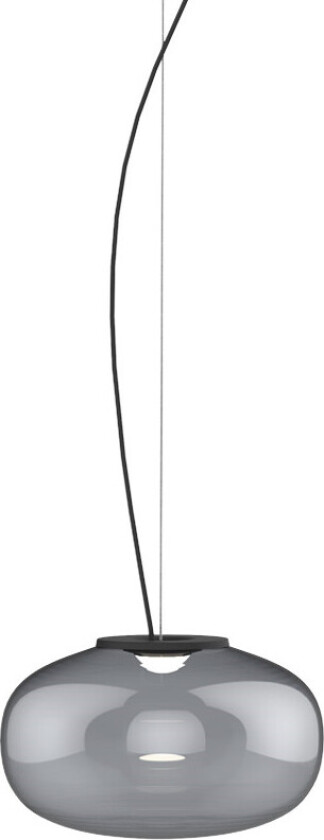 Karl-Johan Pendant Lamp Small Smoked Glass