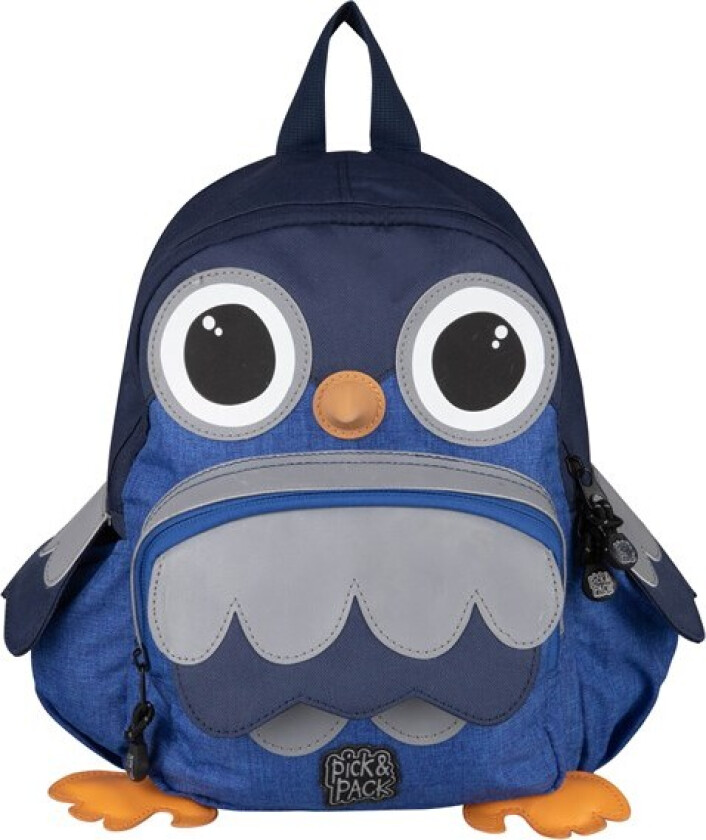 Pick & Pack Owl SHAPE blue backpack 22 x 30 x 11