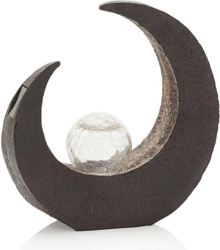 LED-solcellelampe Adem i ethnostil 30,5 cm