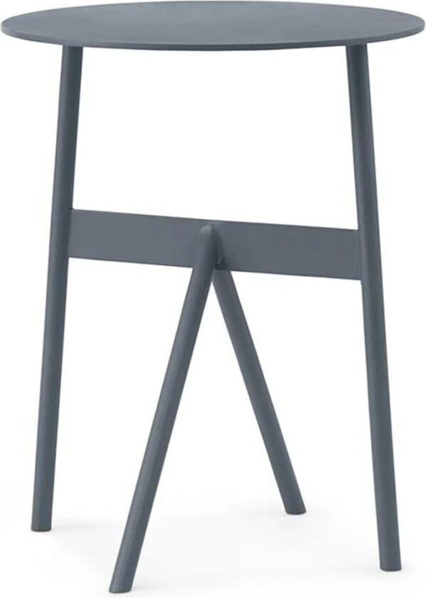 Stock Table sidebord Ø 37 cm H: 46 cm Steel Blue