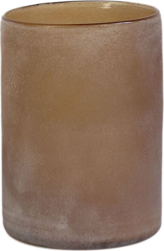 Frost telysglass L Brun