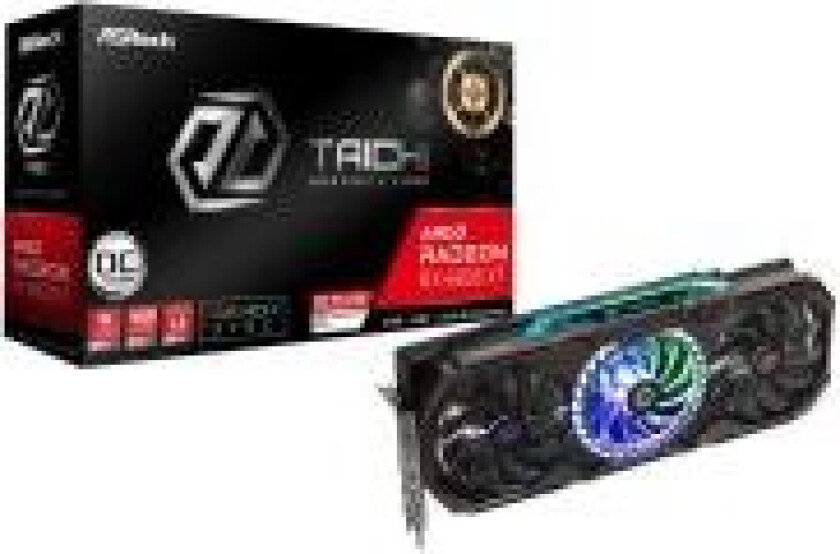 Radeon RX 6800 XT Taichi X 16G OC - Grafikkort - Radeon RX 6800 XT - 16 GB GDDR6 - PCIe 4.0 x16 - HDMI, 2 x DisplayPort, USB-C