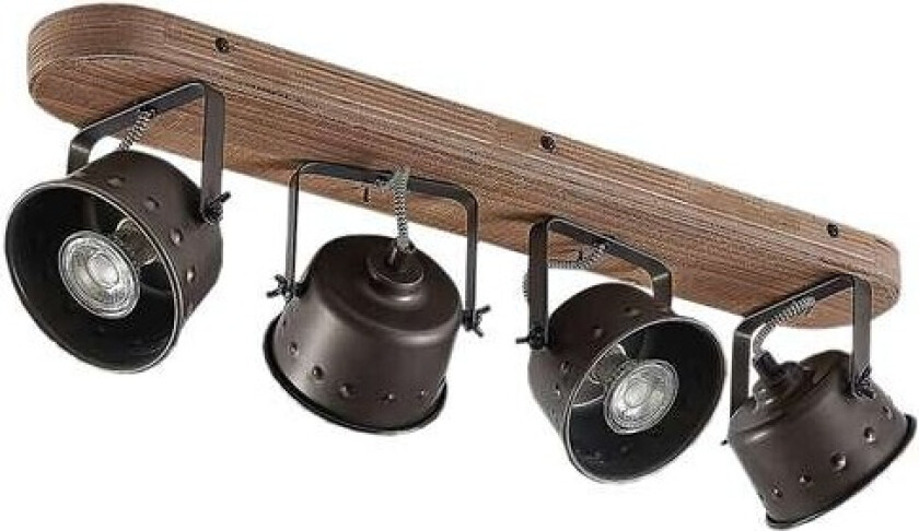 Rubinjo takspot, 4 lyskilder, lang