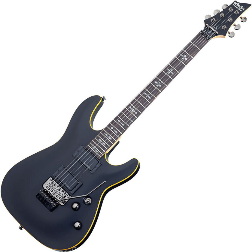 Schecter Demon-6 FR Satin Black