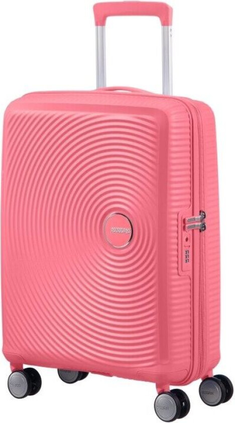 American Tourister Soundbox Kabinväska Exp. 55 Sun Kissed Coral