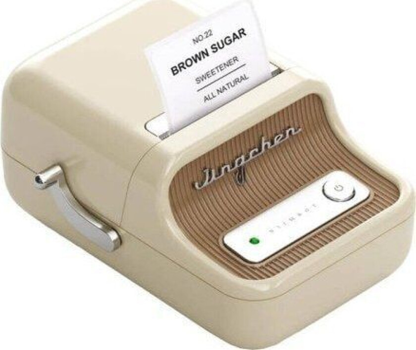 B21 portable label printer (cream)
