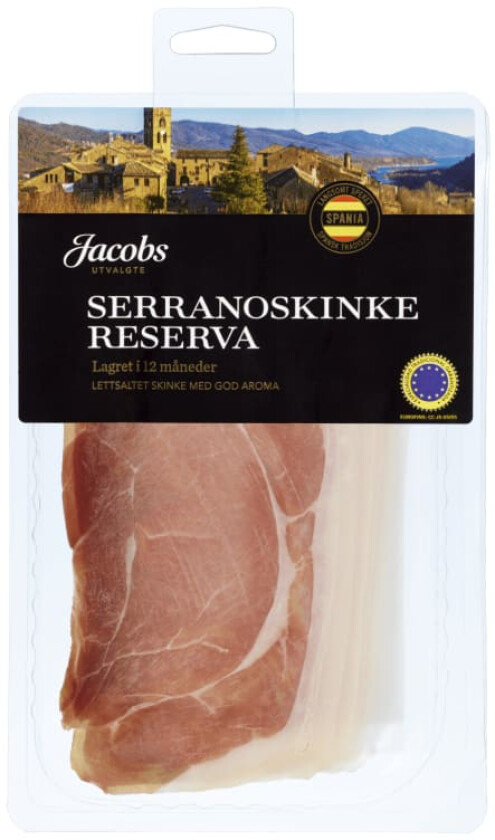 Serranoskinke 80g