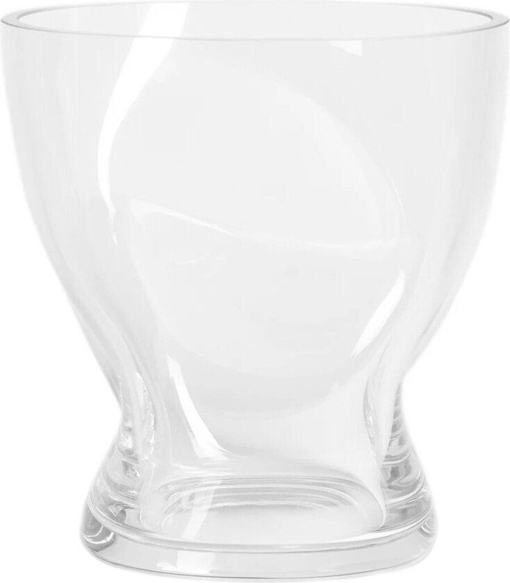 Squeeze tulipanvase 18 cm Klar