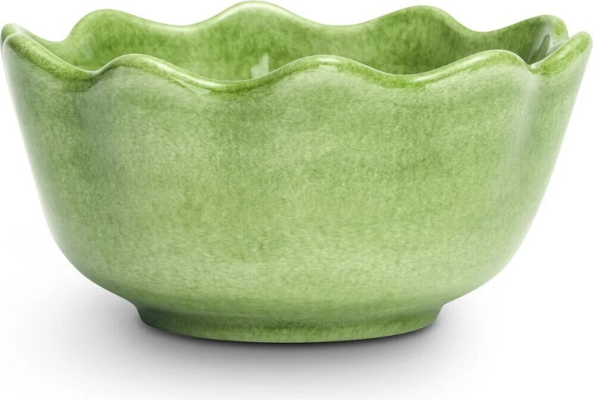 Oyster skål Ø13 cm Grønn