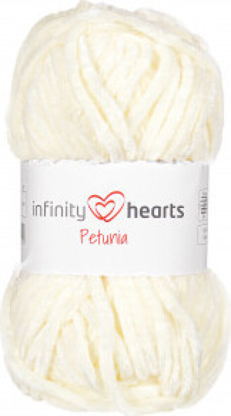 Evighetshjerter Petunia Garn 04 Natur