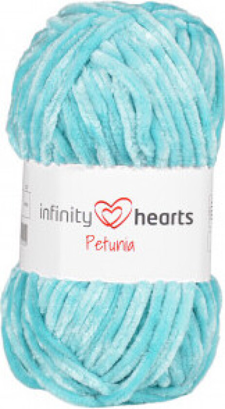 Evighetshjerter Petunia Garn 06 Turkis