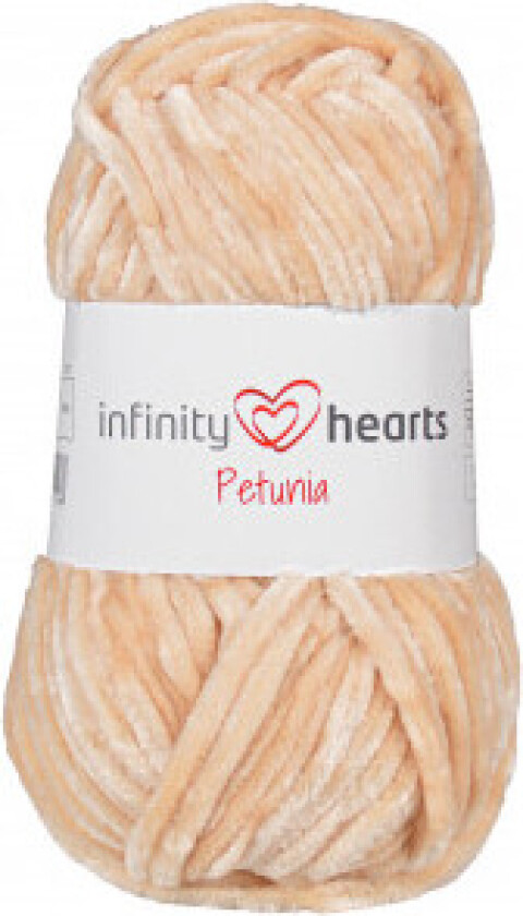 Evighetshjerter Petunia Garn 09 Beige