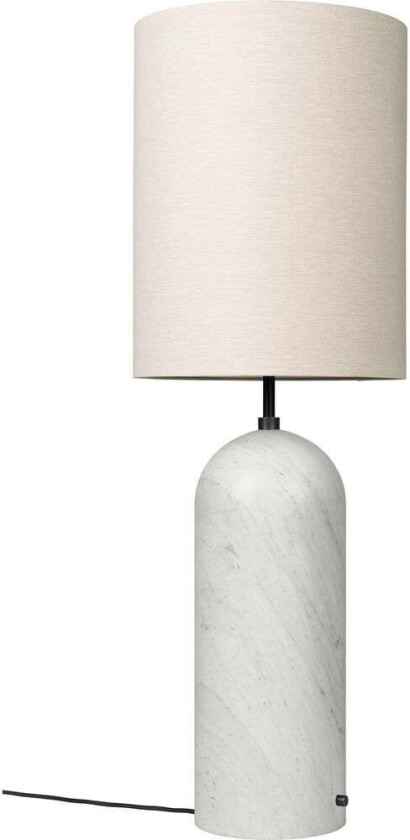 Bilde av Gravity Floor Lamp XL High Canvas / White Marble