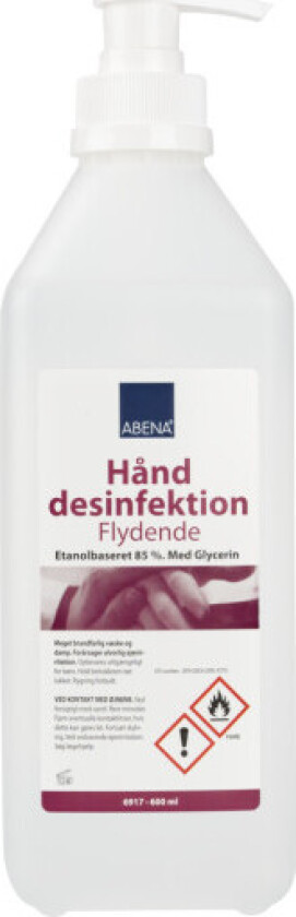 hånddesinfeksjon, 600 ml
